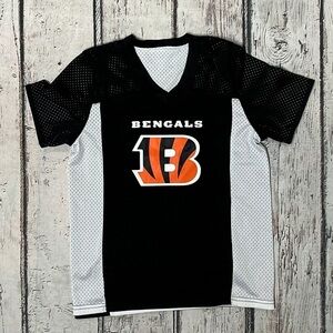 Cincinnati Bengals NFL Flag Football Boys Kids Reversible Jersey Youth